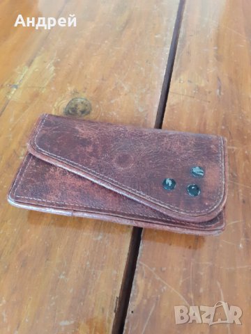 Старо кожено портмоне #5