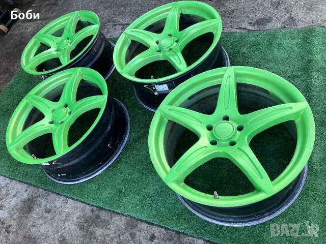 Джанти 5/100/18 WV Audi Skoda Toyota Chrysler, снимка 7 - Гуми и джанти - 48283463