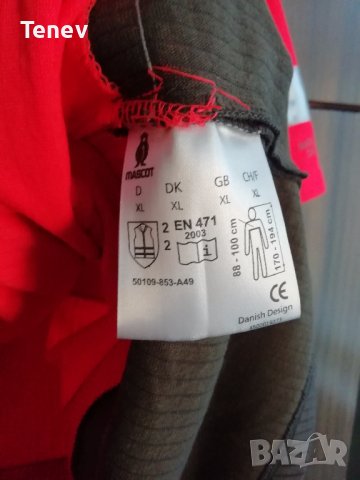 Mascot Safe нова оригинална светлоотразителна работна тениска жилетка, снимка 9 - Тениски - 38439346