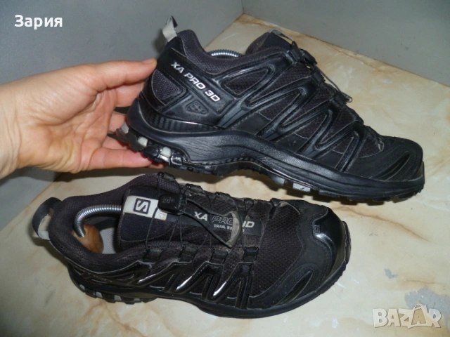 SALOMON Gore-tex №38, снимка 10 - Маратонки - 54072113