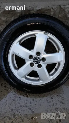 лети джанти от vw 5×100 15/65/195, снимка 3 - Гуми и джанти - 48842879
