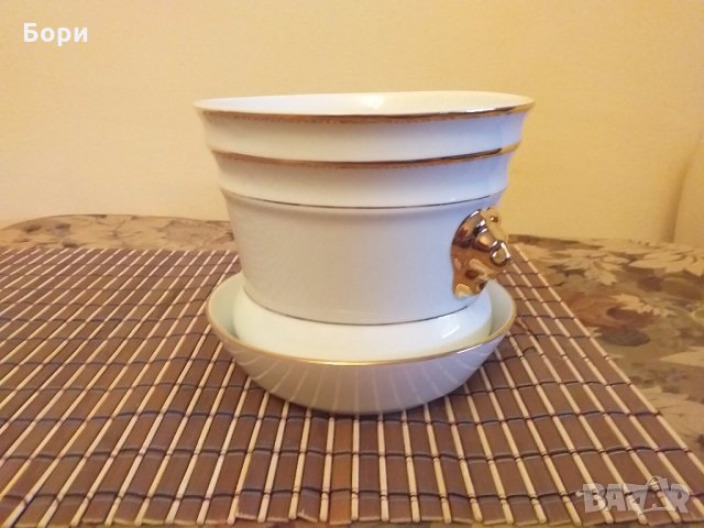 Нова порцеланова немска саксия , снимка 9 - Вази - 30741982