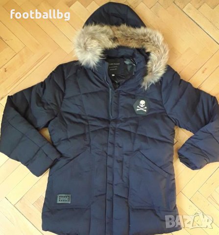 Страхотно мъжко яке РР с естествен косъм от енот ❤ размер М , снимка 4 - Якета - 30629677