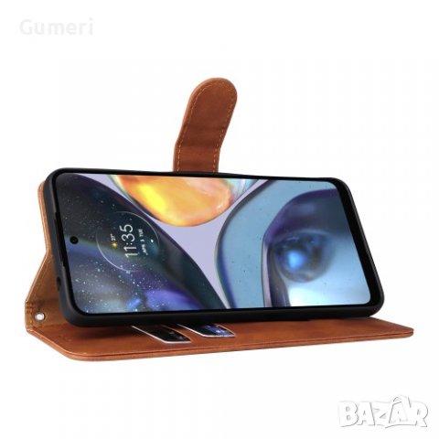 Motorola Moto G22 - Тефтер Стойка , снимка 16 - Калъфи, кейсове - 37251242
