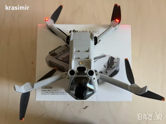 DJI Mini 4 Pro Fly More Combo Plus, дистанционно управление , снимка 4 - Дронове и аксесоари - 56132916