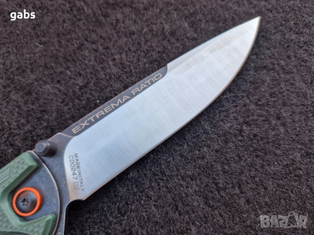Сгъваем нож EXTREMA RATIO C247, flipper,D2,три цвята, снимка 11 - Ножове - 51053635