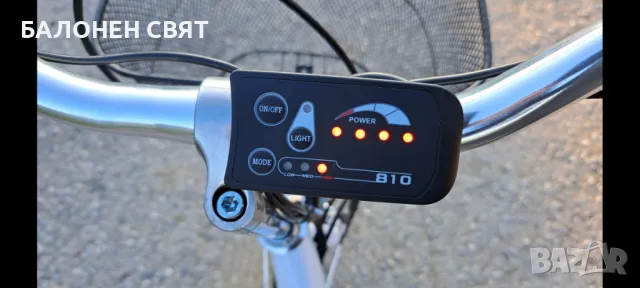 Промоция Електрически Велосипед Хибрид Триколка 20”, 36v 350w 10.5 Ah, снимка 15 - Велосипеди - 50061204