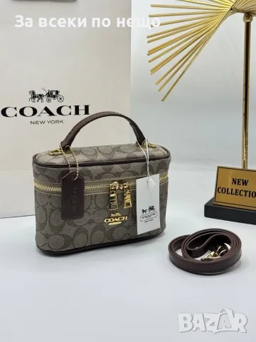 Coach Дамска Чанта Тип Куфар С Къса И Дълга Дръжка - Различни Цветове Код E153, снимка 3 - Чанти - 55840586