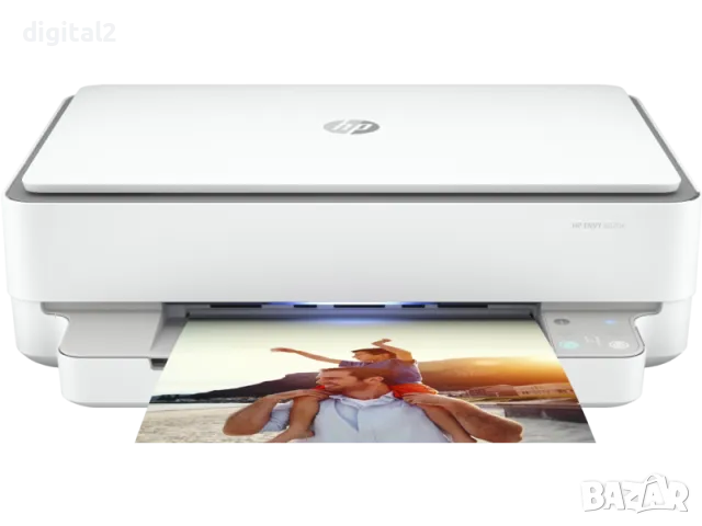 Принтер и Скенер 3in1 HP ENVY 6020e Копирна машина 24м гаранция, снимка 5 - Принтери, копири, скенери - 48187829