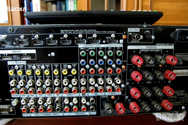 Sony STR-DA-5400ES - Топ модел ресивър на марката, снимка 10 - Ресийвъри, усилватели, смесителни пултове - 54095610
