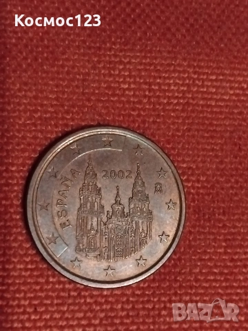 Рядка евро монета 5 цента , снимка 4 - Нумизматика и бонистика - 53012222