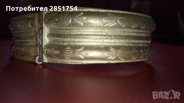 Възрожденска сребърна гривна  , снимка 1 - Антикварни и старинни предмети - 31709286