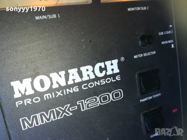 MONARCH-BIG MIXER-FRANCE 2111212044, снимка 16 - Ресийвъри, усилватели, смесителни пултове - 34882350