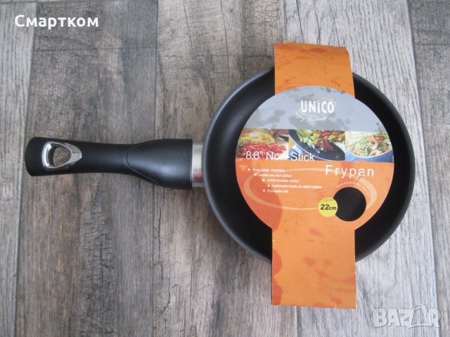 2 броя тигана с тефлоново покритие, снимка 3 - Съдове за готвене - 30224204