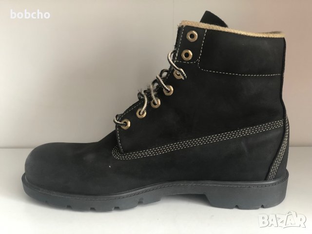 Timberland black boots Uk11, снимка 7 - Мъжки боти - 38173884