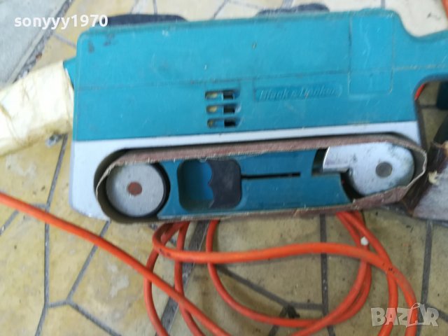BLACK & DECKER X 2БР-ЛЕНТОВ ШЛАИФ 0609221420, снимка 13 - Други инструменти - 37917062