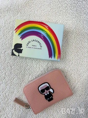 портмонета karl lagerfeld , снимка 4 - Портфейли, портмонета - 50659621