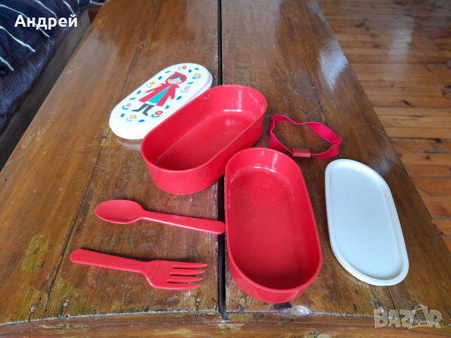 Стара Детска кутия за храна, снимка 6 - Други ценни предмети - 44781593