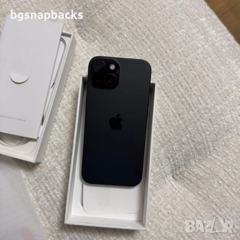 Продавам Apple iPhone 15 128GB Black черен ios26 iphone15 cheren aple, снимка 9 - Apple iPhone - 52968898