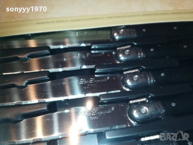 laguiole black/ЧЕРНИ-6бр ножове 0802211801, снимка 15 - Колекции - 31733559
