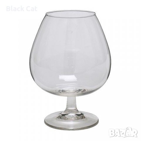 "IKEA" / "ИКЕА" – 2 нови огромни стъклени чаши за алкохол (бренди, коняк, уиски, ром), стъклена чаша, снимка 3 - Чаши - 39215997