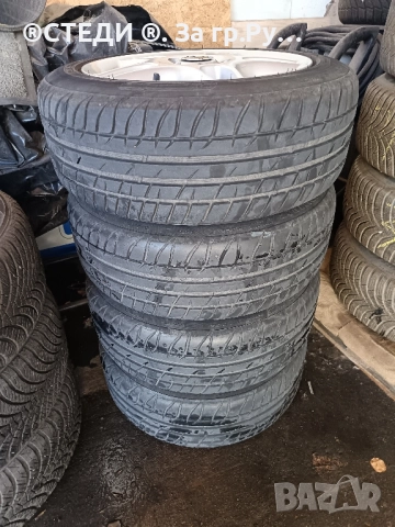 джанти 15 цола 5 X 100 ет.38 7,0J 4 втулки-72,0-57.1mm, снимка 7 - Гуми и джанти - 50472336