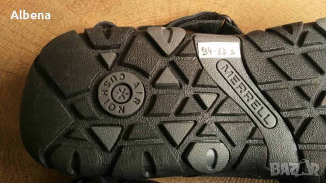 MERRELL Real Leather Размер EUR 41 / UK 8 сандали естествена кожа 94-13-S, снимка 11 - Мъжки сандали - 40722906