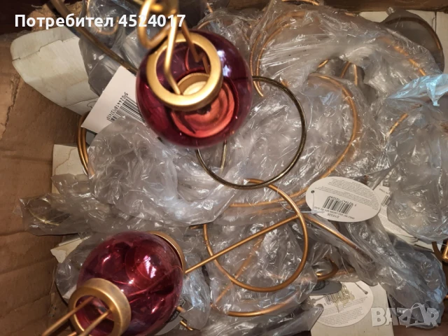 свещник за украшение, снимка 3 - Други - 51160438