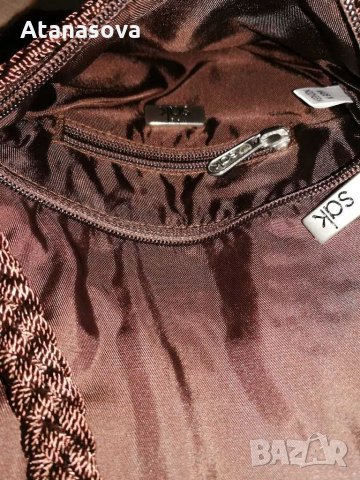 дамска чантичка марка - the sac плетена, снимка 6 - Чанти - 30387027