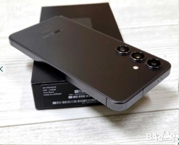 ГАРАНЦИЯ S24 | 128GB | Onyx Black – Като нов Samsung Galaxy с24 телефон галакси, снимка 4 - Samsung - 53992346