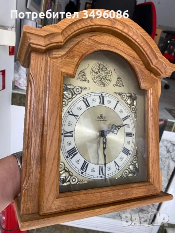 MEISTER ANKER голям стар немски настолен часовник