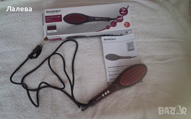 Ел.четка за изправяне на коса, снимка 2 - Преси за коса - 54187975