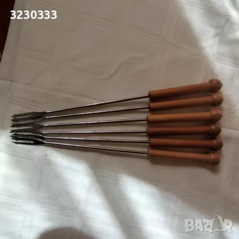 Вилици за фондю 6 бр., снимка 3 - Прибори за хранене, готвене и сервиране - 47733820