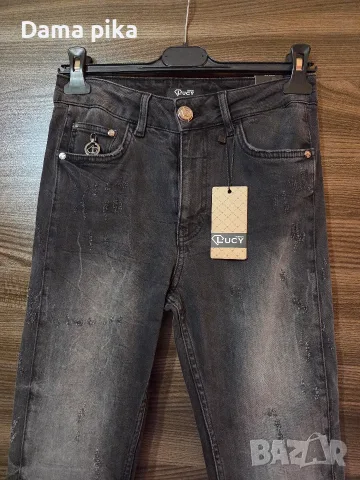 Актуални дамски дънки Lucy fashion , снимка 5 - Дънки - 55891949