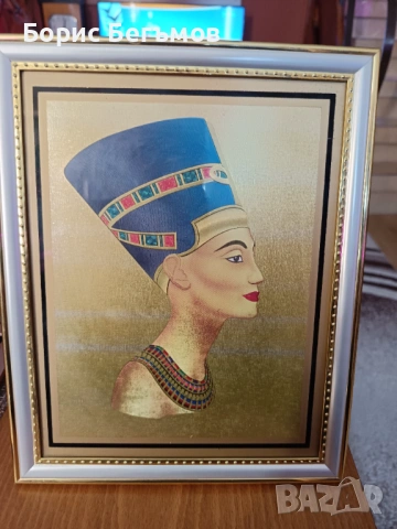 Египетски принт на Нефертити/Queen Nefertiti