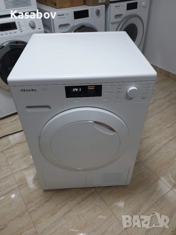 Сушилня Miele T1 - Термопомпа - Аларма - Подсветка -12м Гаранция Миеле, снимка 5 - Сушилни - 53082081