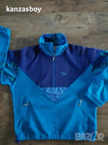 SALEWA VINTAGE FLEECE HALF ZIP MEDIUM - страхотен мъжки полар Л, снимка 6 - Спортни дрехи, екипи - 42797778