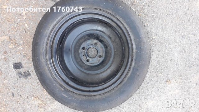 Резервна гума патерицаROVER/ 125/80/15/4×100/центр.отвор 56,1, снимка 2 - Гуми и джанти - 38483905