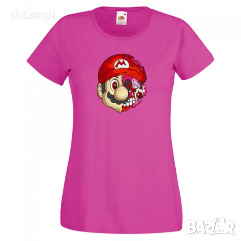 Дамска тениска Mario Zombie 5 Игра,Изненада,Подарък,Празник,Повод, снимка 10 - Тениски - 37237972