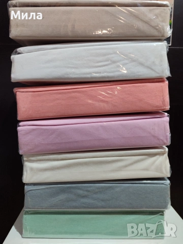 Чаршафи с ластик, снимка 7 - Спално бельо - 51041664