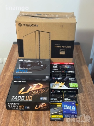 Работна станция: i9-10900KF | 64GB RAM | 1.5TB NVMe | Водно охлаждане, снимка 15 - Работни компютри - 53956009