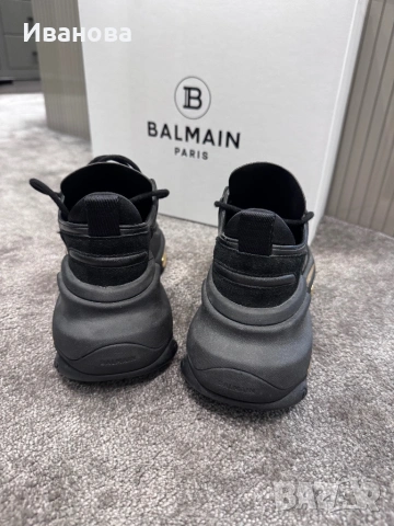 Оригинални BALMAIN B-BOLD маратонки, снимка 7 - Маратонки - 53086815