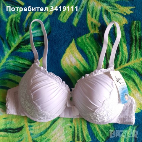 Нов дамски сутиен 80В + прашки, снимка 2 - Бельо - 37157026