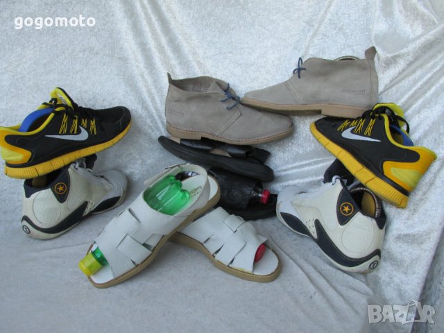 НОВИ мъжки сандали,100% естествена кожа- чехли, джапанки, сандали, мъжки летни обувки-N- 40 - 41, снимка 14 - Мъжки сандали - 37682180