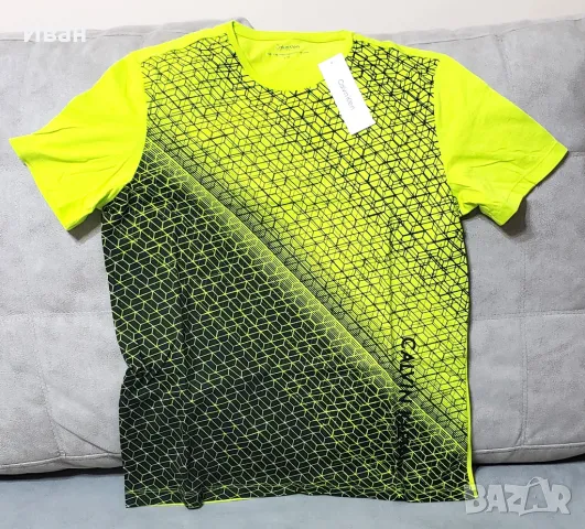 Нови оригинални фланелки CALVIN KLEIN - 100% памук - L, снимка 2 - Тениски - 49733200