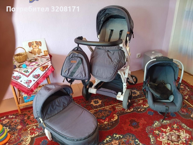 ПРОДАВАМ ДЕТСКА КОЛИЧКА, снимка 8 - Детски колички - 52902249