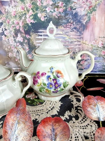 Захарница и Чайник , снимка 3 - Аксесоари за кухня - 53155054