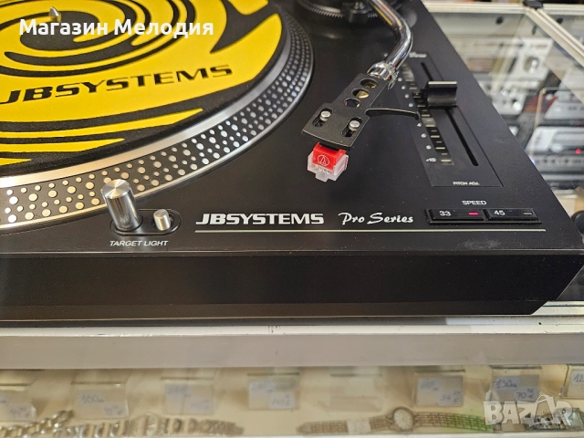 Грамофон JB SYSTEMS HIGH Q 10 В отлично техническо и визуално състояние., снимка 6 - Грамофони - 48205335