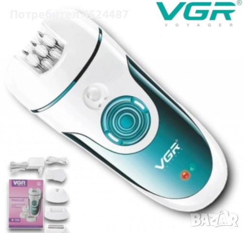 Епилатор 4в1 VGR V-700, снимка 5 - Епилатори - 47453907