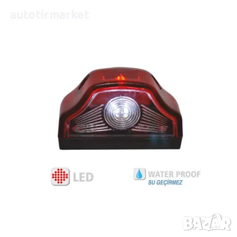 Червен плафон за номер – YÜCEPLAST YP-37LR